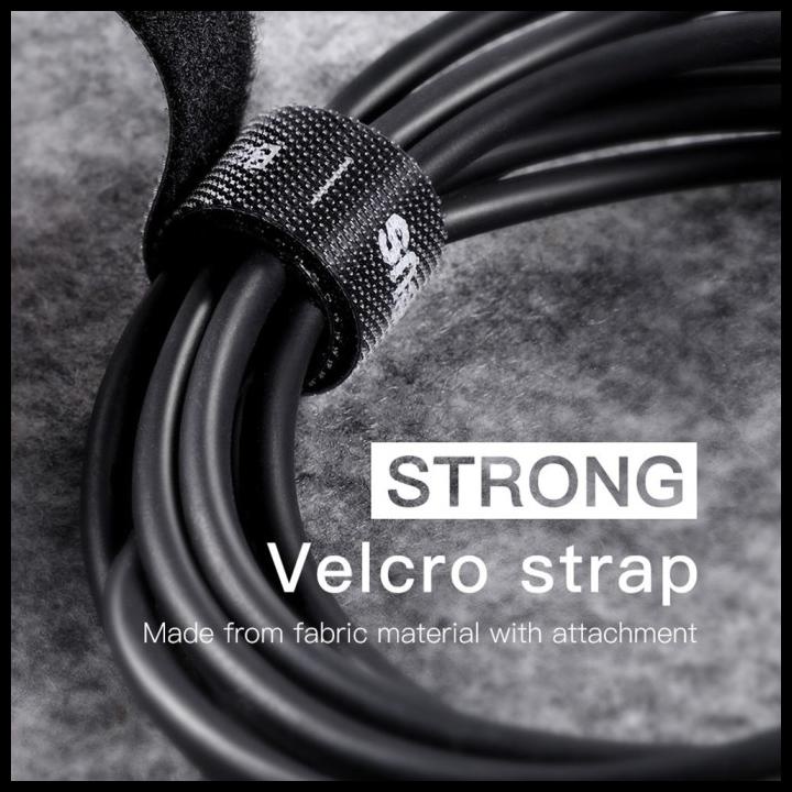 

Baseus Velcro Tie Management Cable Penjepit Cable Organizer Wire Clip