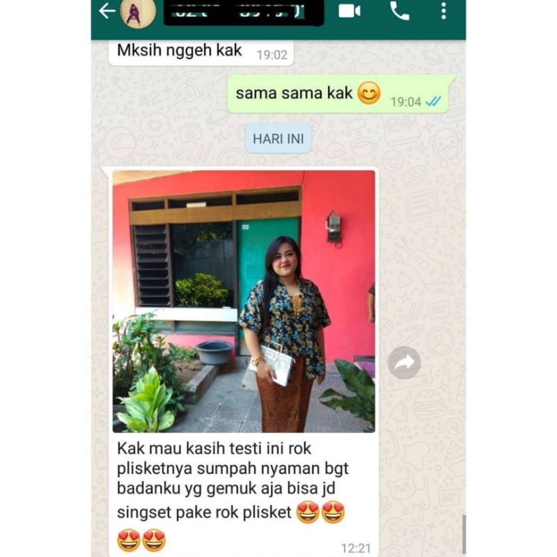 ROK PLISKET BATIK / ROK PLISKET / BAWAHAN KEBAYA / ROK KEBAYA / ROK WISUDA / ROK KONDANGAN