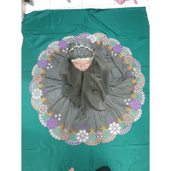 mukena bordir padang