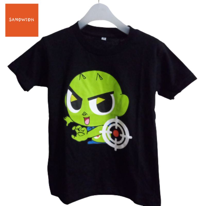 BAJU KAOS ANAK LAKI LAKI PEREMPUAN SINBI SHINBI'S HOUSE 1-6 TAHUN