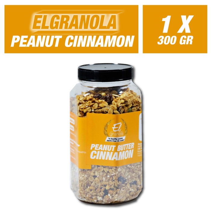 

Jual El Granola Peanut Cinnamon 300 Gr