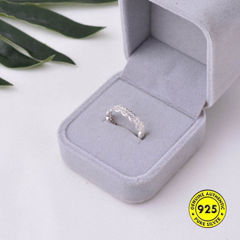 Cincin Pasangan Bahan S925 Silver Untuk Wanita