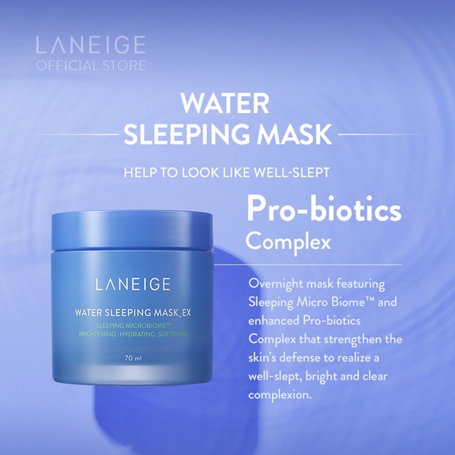 Image of LANEIGE Water Sleeping Mask 70ml EX 100% Original Korea - Masker Wajah #5