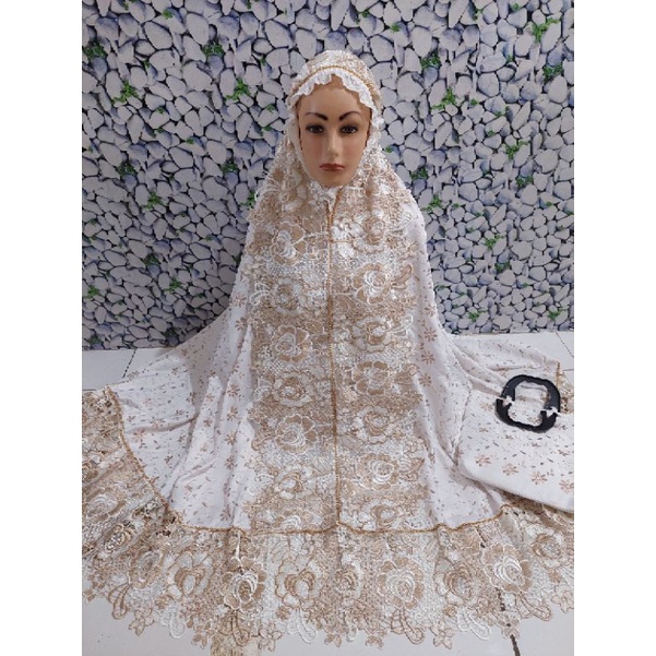 (COD)BAYAR DI TEMPAT/MUKENA SUTRA TAWON/MUKENA DEWASA/MUKENA TERBARU 2022/MUKENA TERLARIS/ TELEKUNG