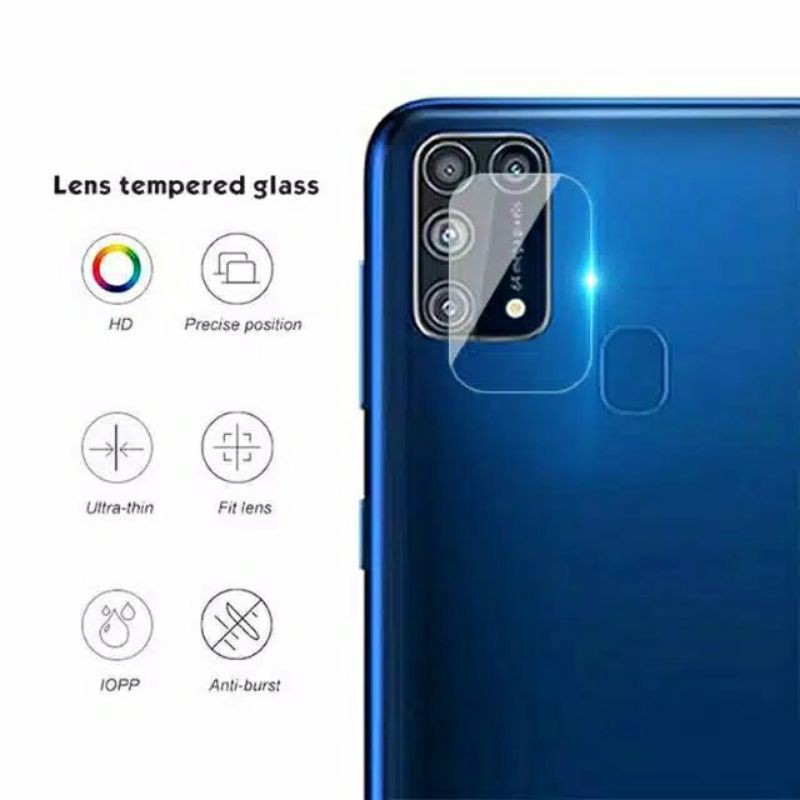 Tempered Glass Samsung M31 Lens Camera Pelindung Kamera