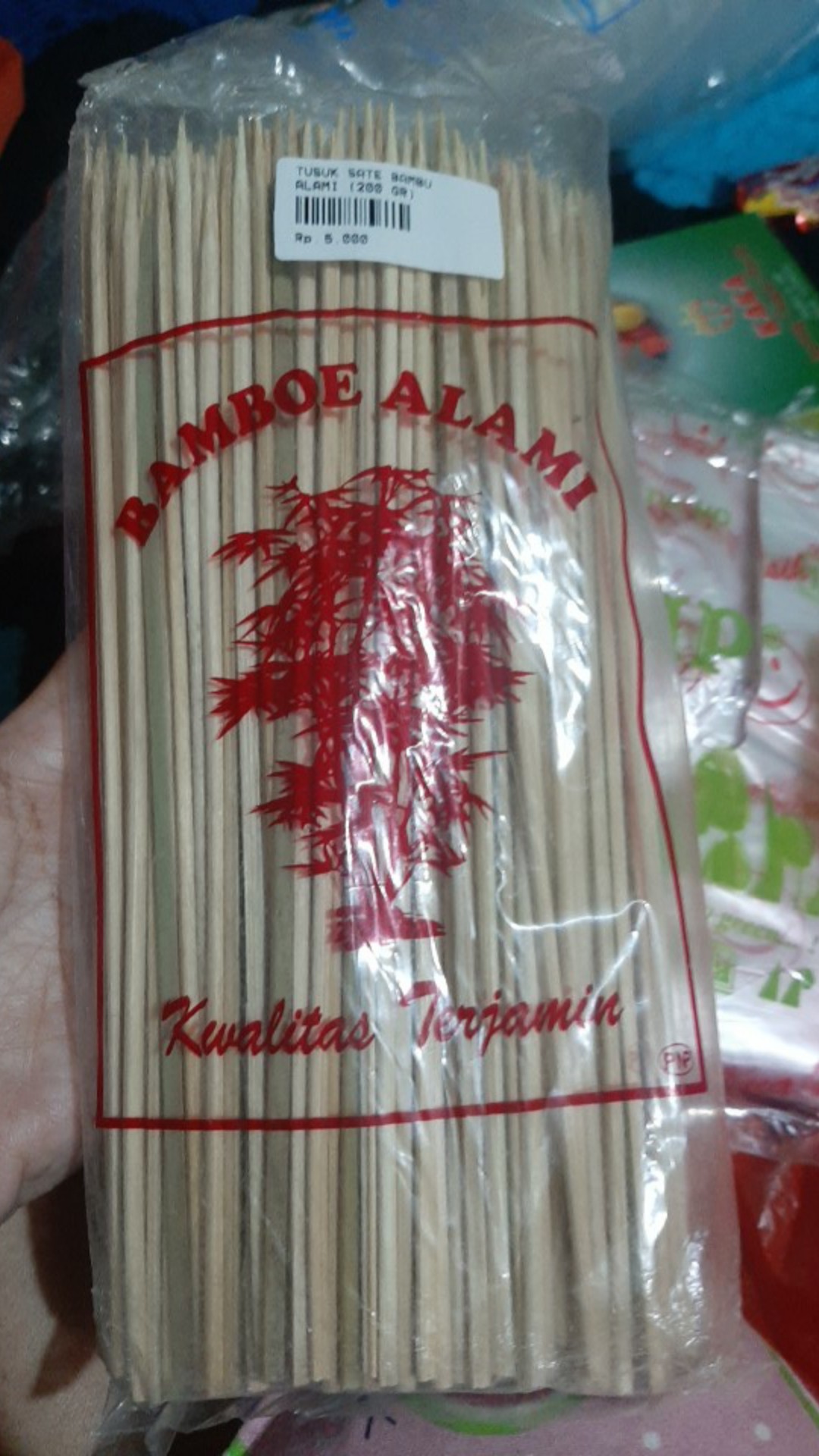 Tusuk Sate Bambu ( 200 Gram )