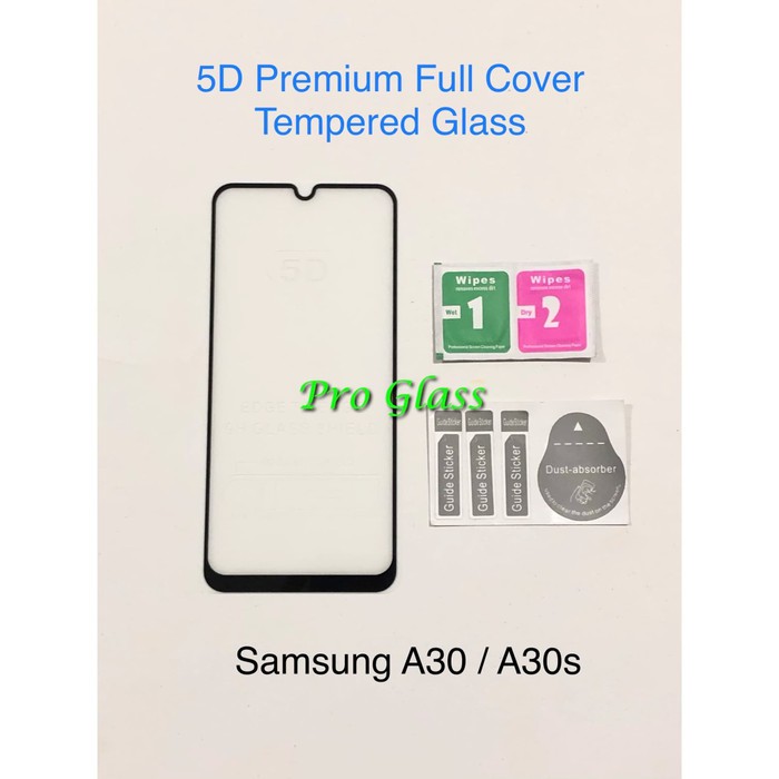 Samsung A30 / A30s / A50 / a50s / A70 / A70s 3D 4D 5D Full Cover Premium Tempered Glass