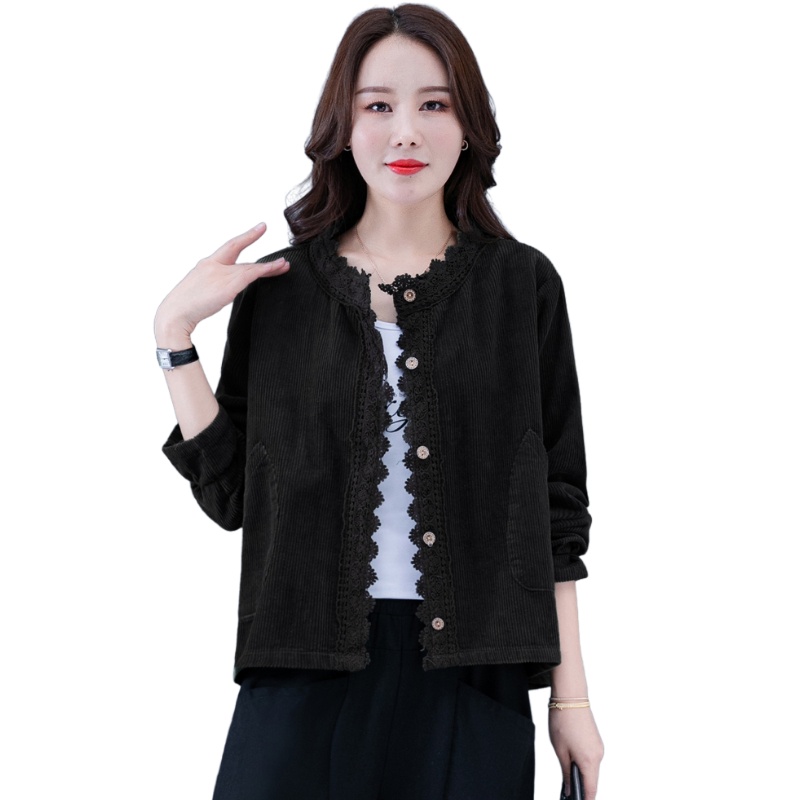 Kemeja Corduroy Wanita Import Lengan Panjang Flanel Shirt Baju Atasan Wanita Kekinian