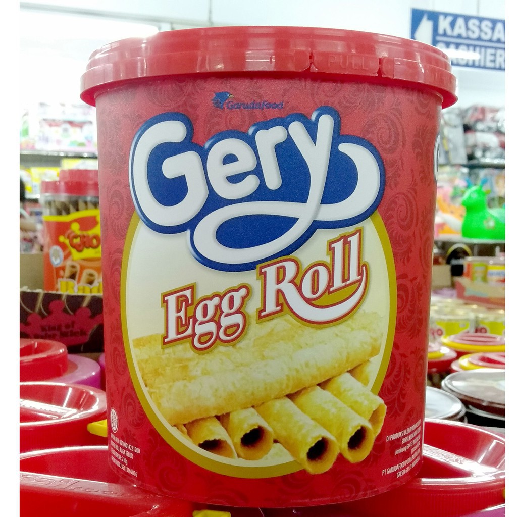 

Gery Egg Roll Gery Kaleng Garuda Food 210gr