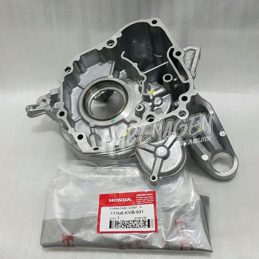 KRENGKES VARIO 110 KARBU | cranckase krengkes krengkas blok block bak mesin kanan tap oli vario 110 