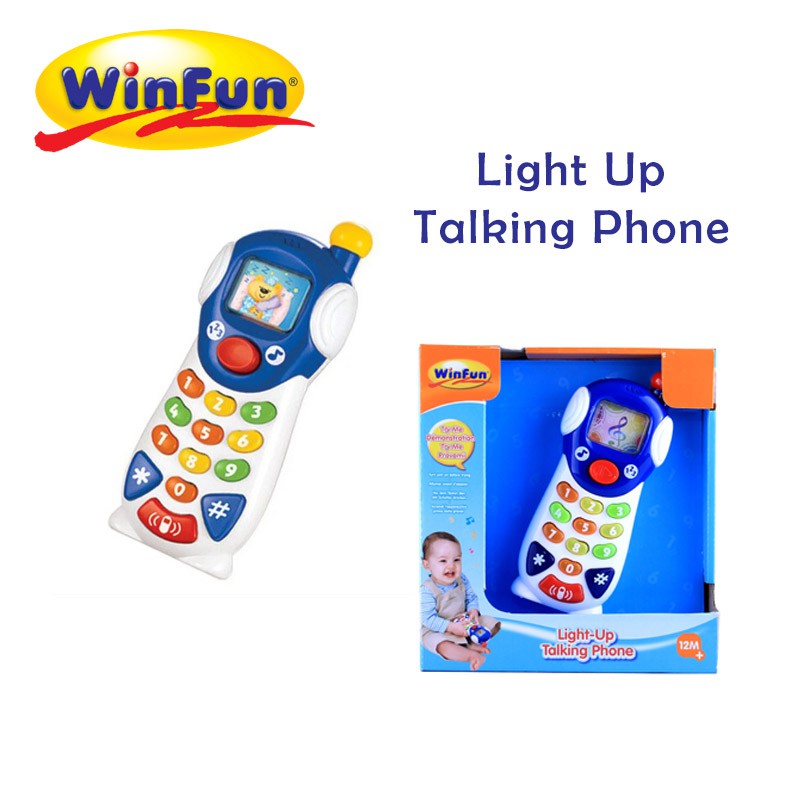 Winfun Light Up Talking Phone