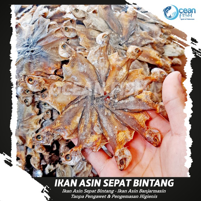 

Ikan Asin Sepat Bintang - Sepat Bintang Banjarmasin - Sepat Bintang Tanpa Pengawet