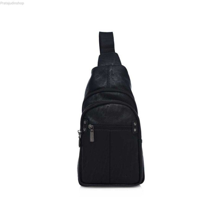 Tas Pria Elizabeth Sling Bag 0716-0608 - Black