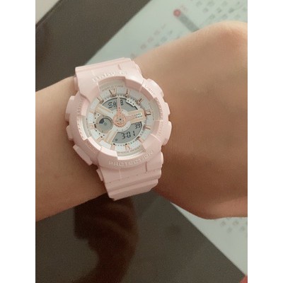 G-SHOCK GMA-S110MP Waterproof Ladies Watch Digital Watch Pink BABY-G BA110 Jam Tangan Wanita