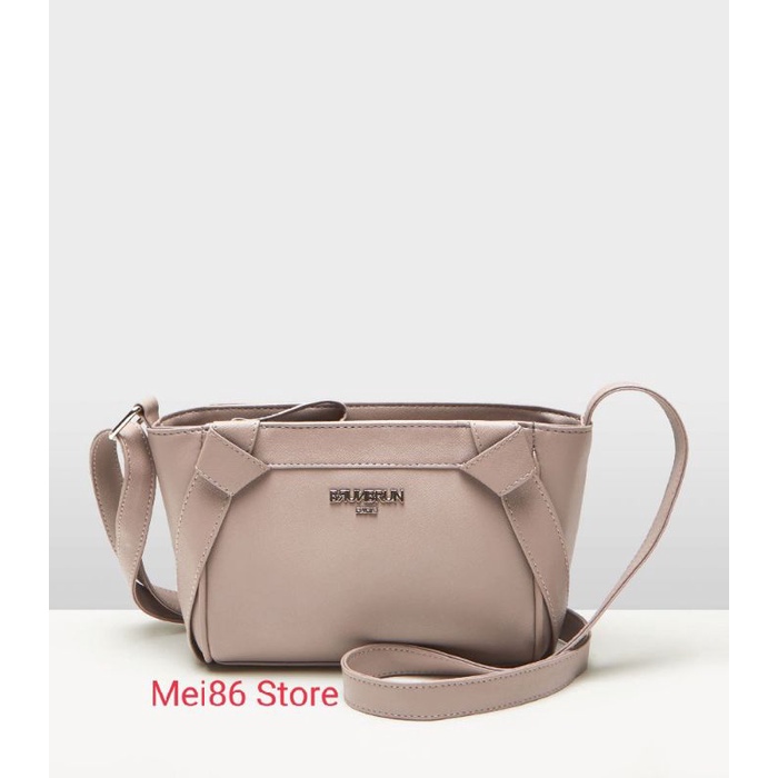Brunbrun Paris La Verne Grey Tas Selempang Wanita