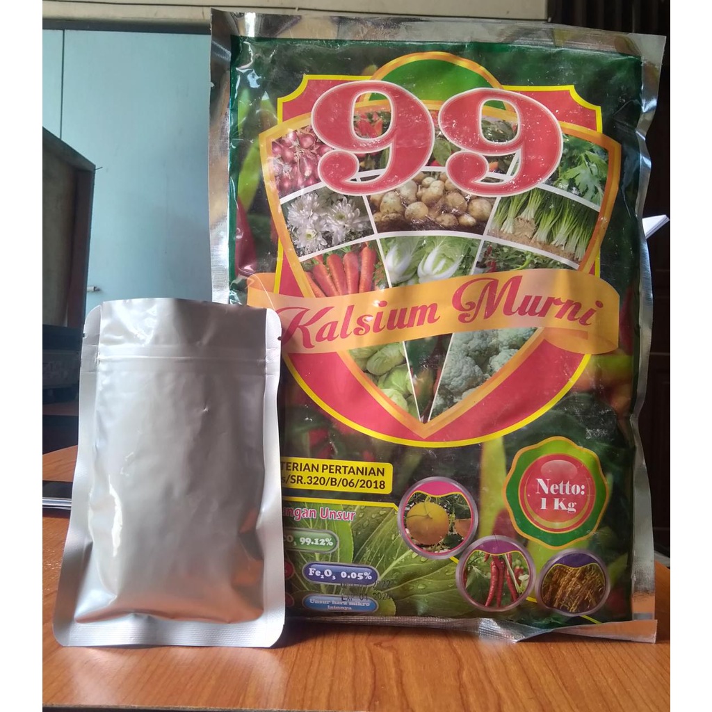 Repack Pupuk Kalsium Original Murni 99 500gr