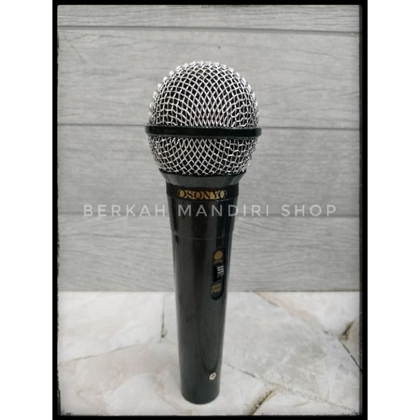 Microphone DYNAMIC Sony N-200 - Fleco F-320 Mic Kabel Karaoke Jack Colokan Besar 6.5mm