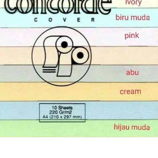 

HOT SALE!! KODE-655 Kertas Concorde A4 50 lembar
