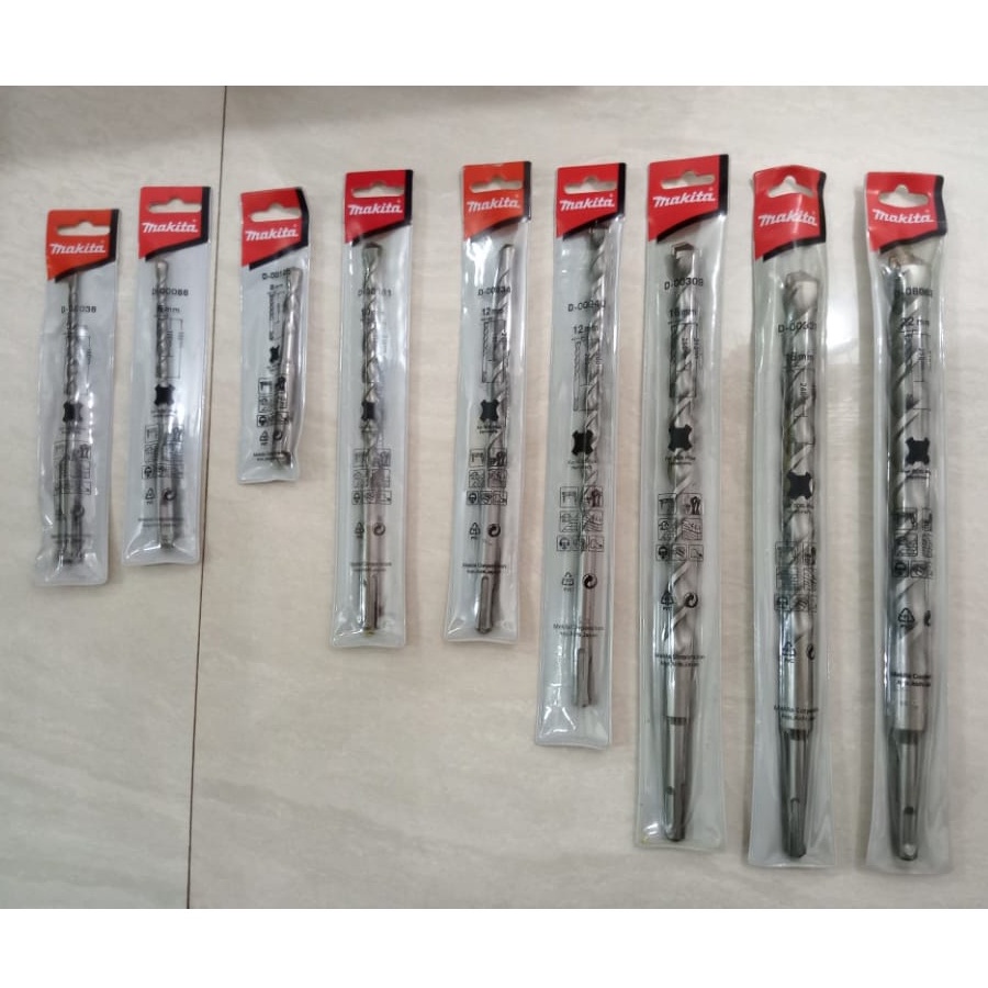 ORIGINAL  MATA BOR BETON SDS PLUS MAKITA ASLI / MATA BOR TEMBOK COLOK MAKITA ASLI