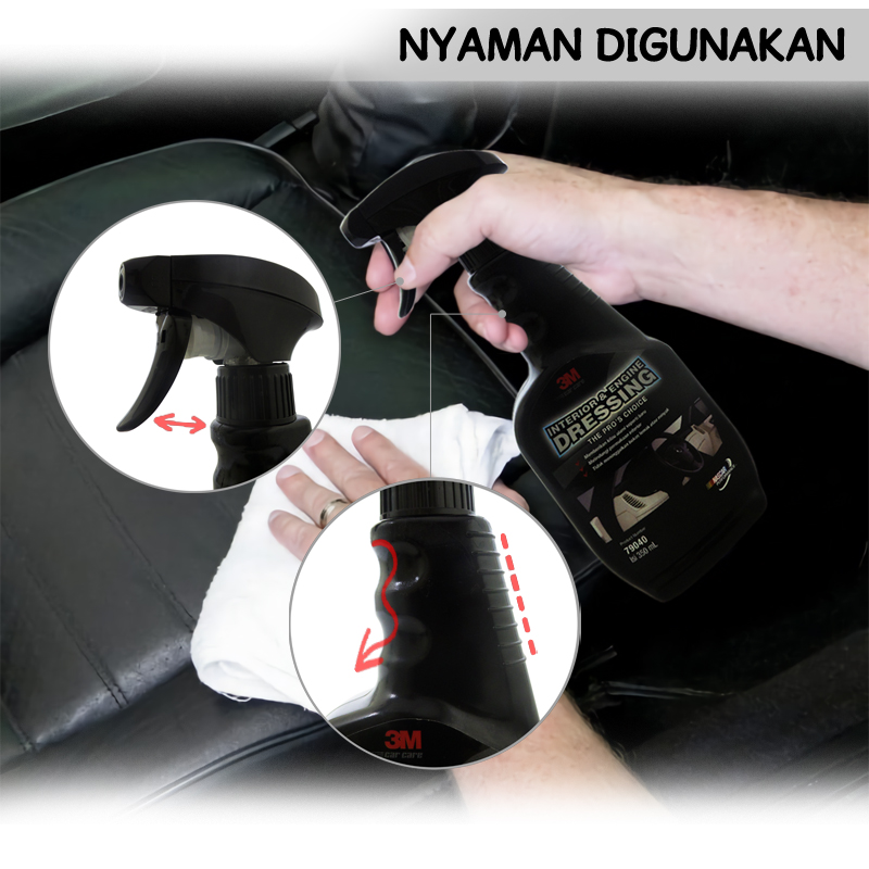 3M Auto Cairan Pengkilap Mobil COMBO 8 Pcs Pembersih Interior Mobil &amp; Mesin CMB08-3M-79040