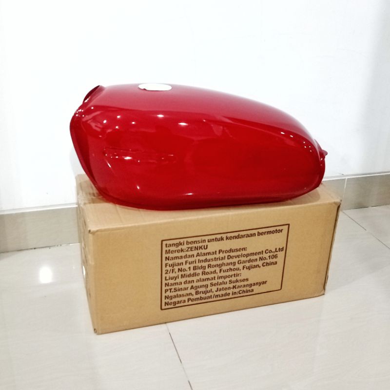 TANGKI CB 100 K3 TUTUP TENGAH MERAH TANGKY TENGKI BENSIN CB 100 KUALITAS IMPORT