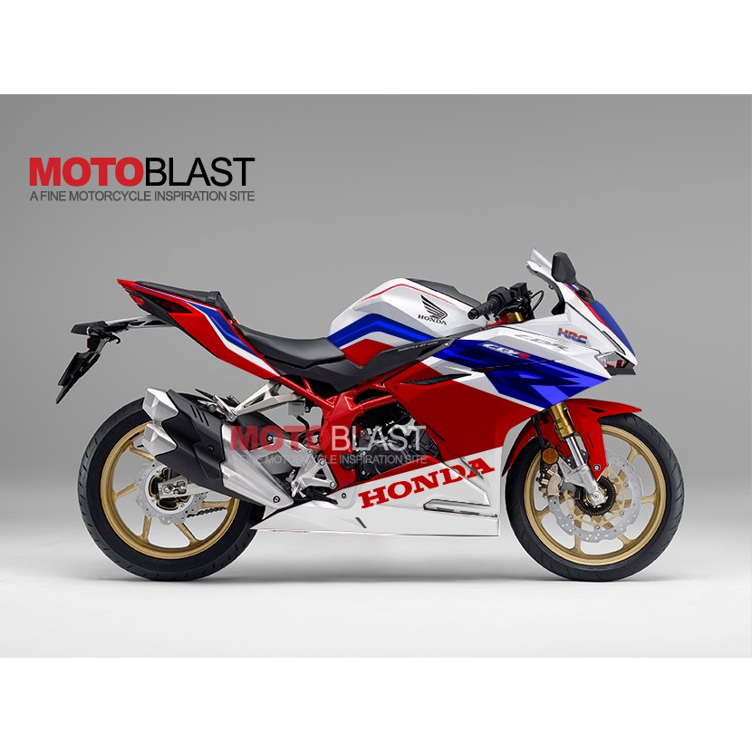 Decal Stiker Full Body Honda CBR250RR HRCE RWB Motoblast