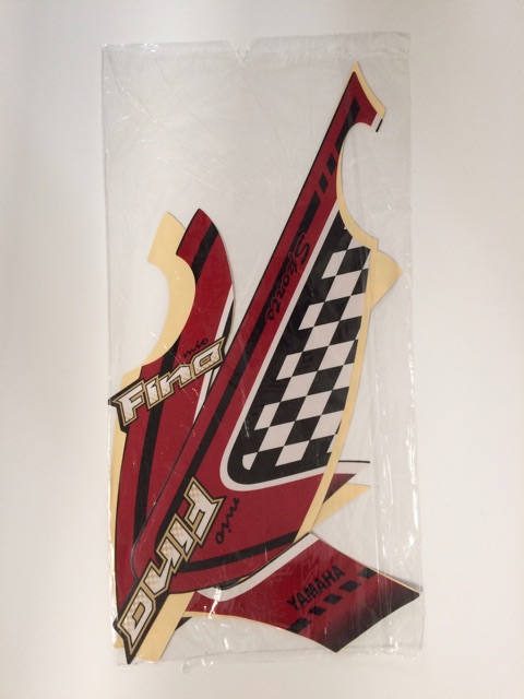 Stiker striping Fino 2012 carbu