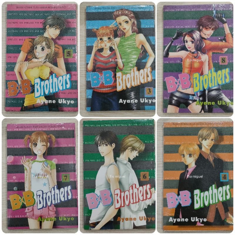 komik remaja original BXB Brothers vol 1, 3, 4, 5, 6, 7, 8