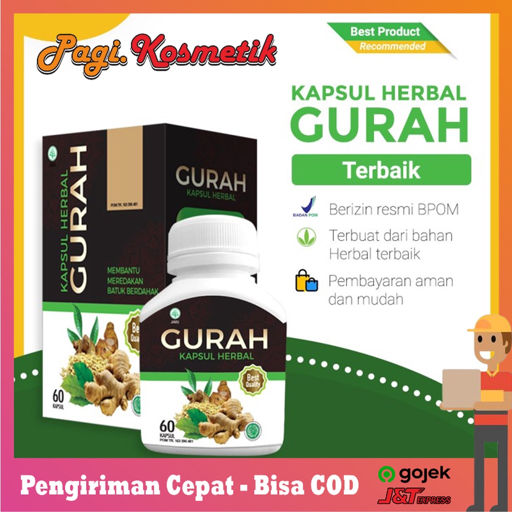 Jual Herbal Gurah Kapsul Original Atasi Batuk And Pernafasan Shopee Indonesia 2527