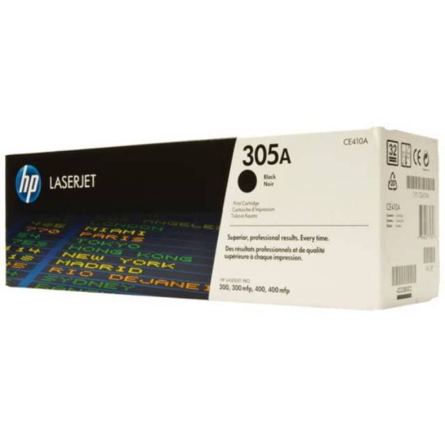 Jual TONER HP LASERJET 305A BLACK ORIGINAL HP LaserJet Pro 400 color