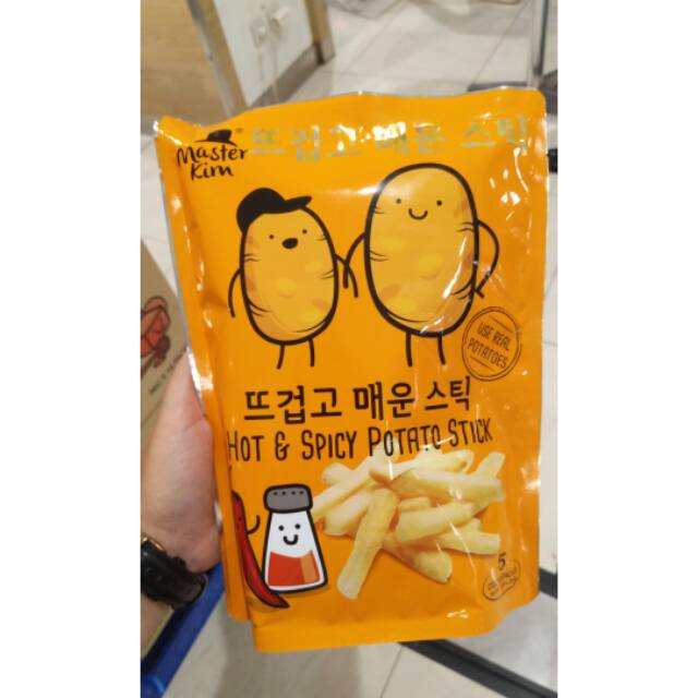 

Master Kim Hot & Spicy Potato Stick 80gr / Snack Import Murah / Stik Kentang