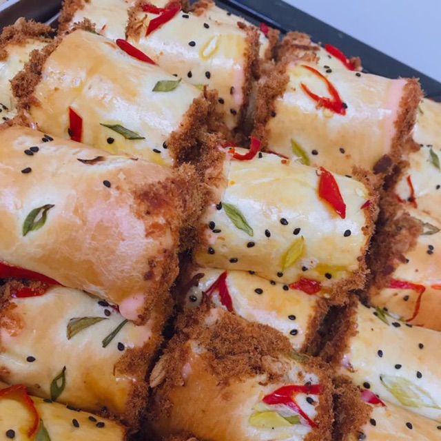 ROTI ROLL ABON#ROTI ABON KHAS PAPUA#ROTI ABON PEDAS MANIS