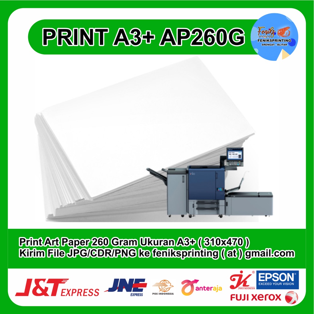 

Kertas Artpaper 260gram A3 +(AP 260)