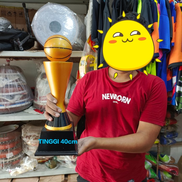 PIALA BOLA BASKET FIBER TROPHY BASKET TB SATUAN