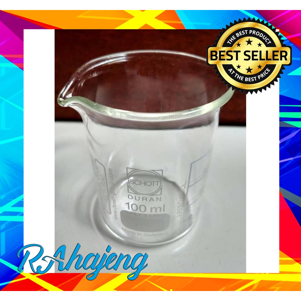 Beaker Glass 100 ml Schott Duran