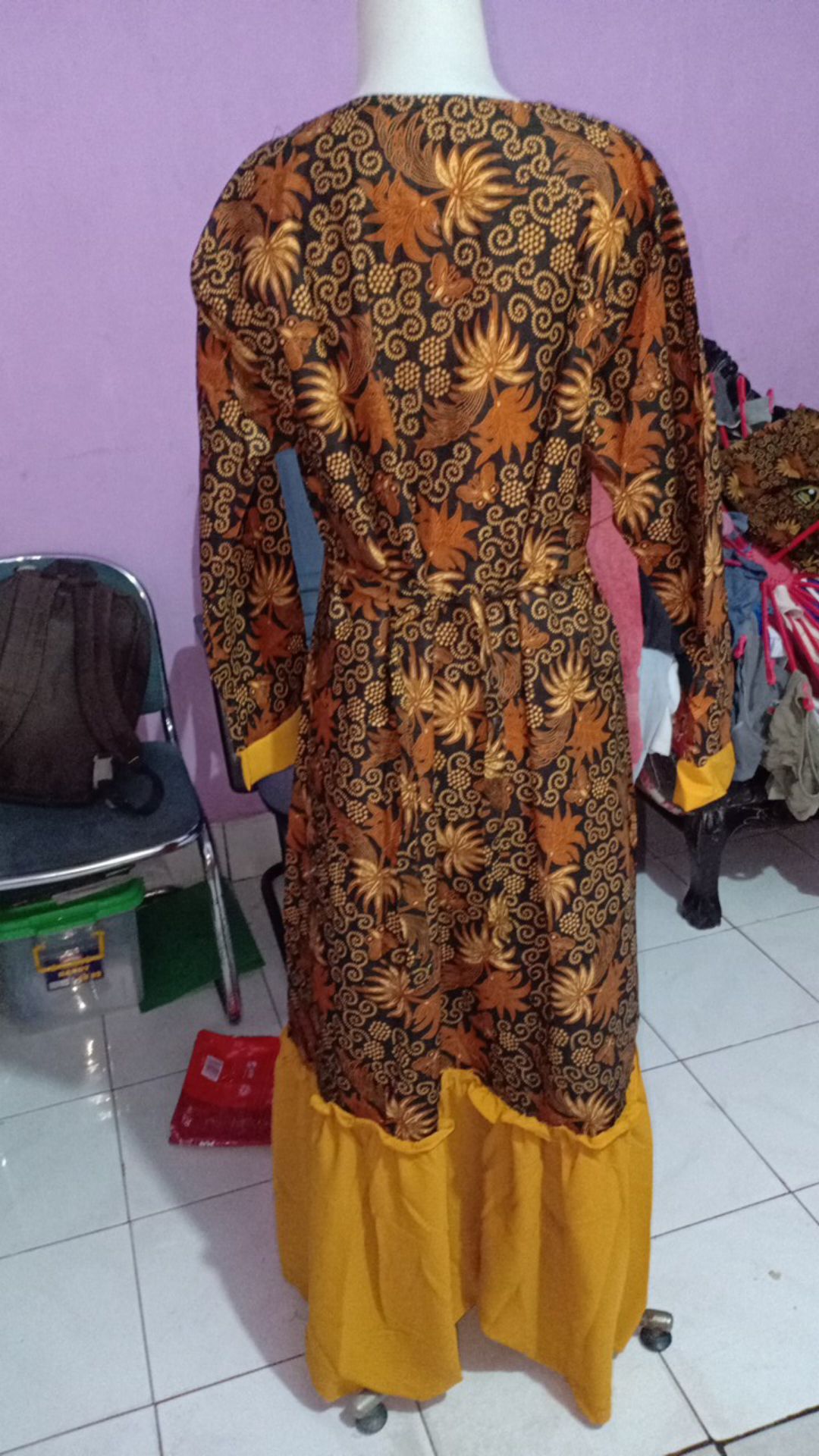 Maura Couple - Sania Ruffle Batik Couple Jumbo Ori Ndoro Jowi Dnt Garansi Termurah Shopee - Solo