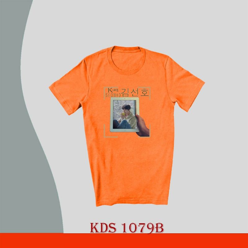 FREE GANTUNGAN KUNCI!!KAOS KIM SEON HO BINGKAI/KAOS KATUN KIM SEON HO