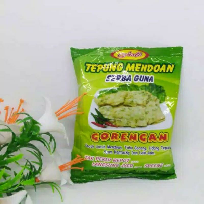 

Tepung mendoan ASLI isi 12