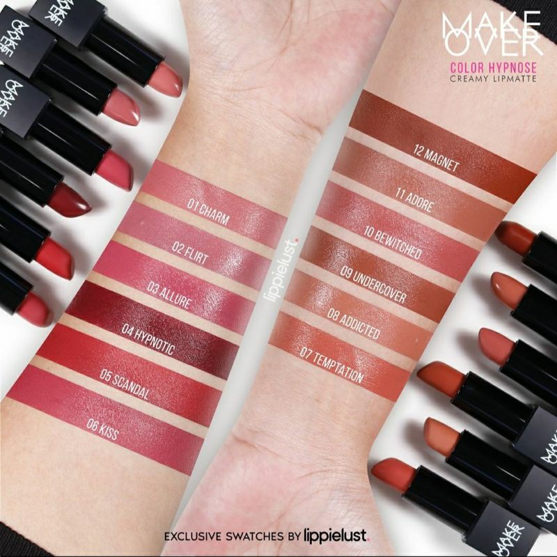 MAKE OVER color hypnose creamy lip matte