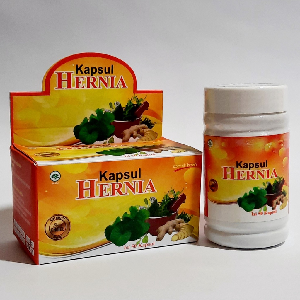 Kapsul HERNIA Obat Herbal Hernia