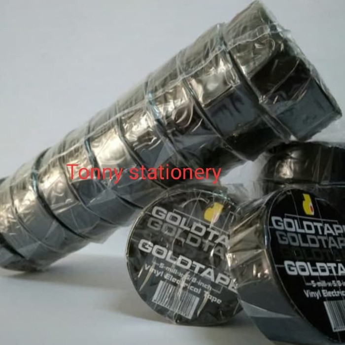 

Promo isolasi hitam listrik GOLD TAPE Diskon