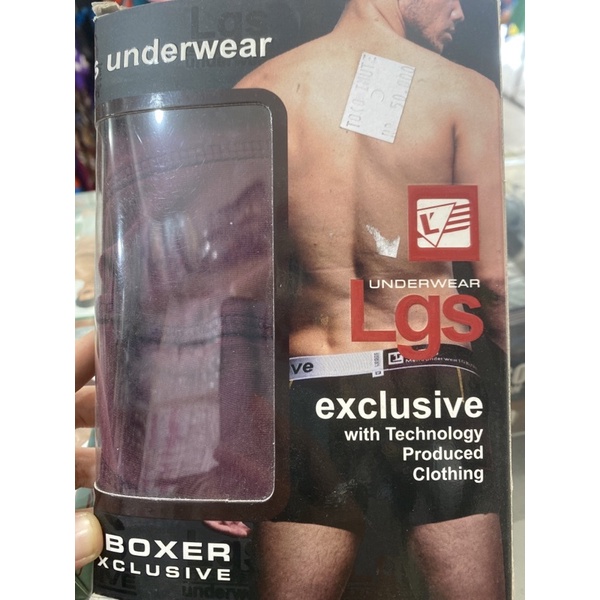 Boxer cowok Lgs