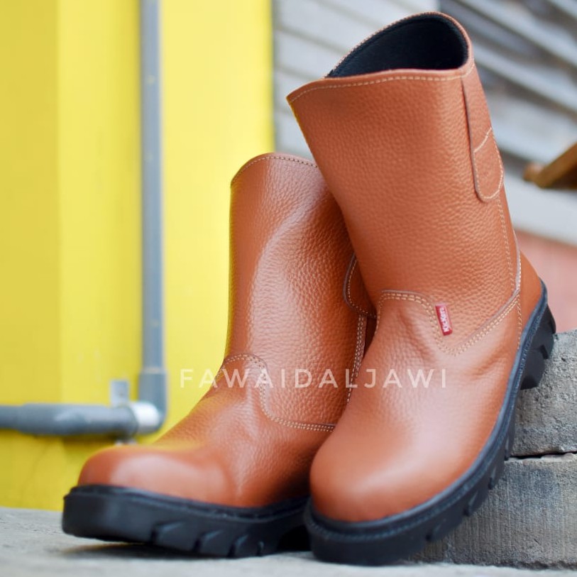 Seperti Safety boot Kulit Sapi terbaik Asli King Kickers Original murah Ujung Besi Termahal