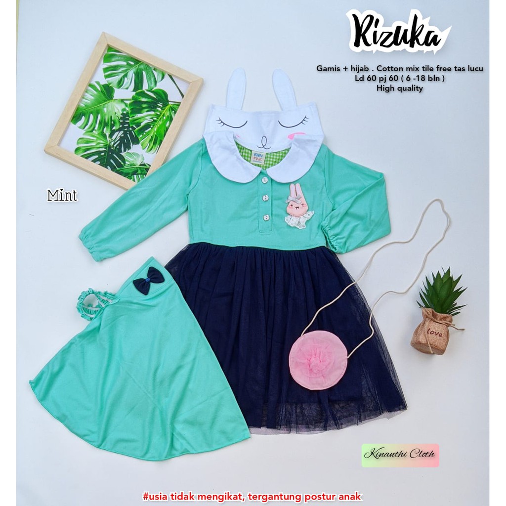 GAMIS RISUKA BY KINANTHI CLOTH