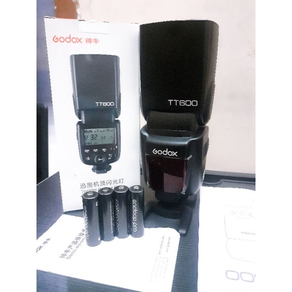 godox tt600 universal second bonus batre