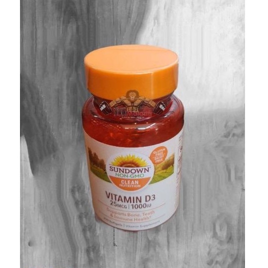 Multivitamin SUNDOWN Vitamin D3 1000IU 200gel 