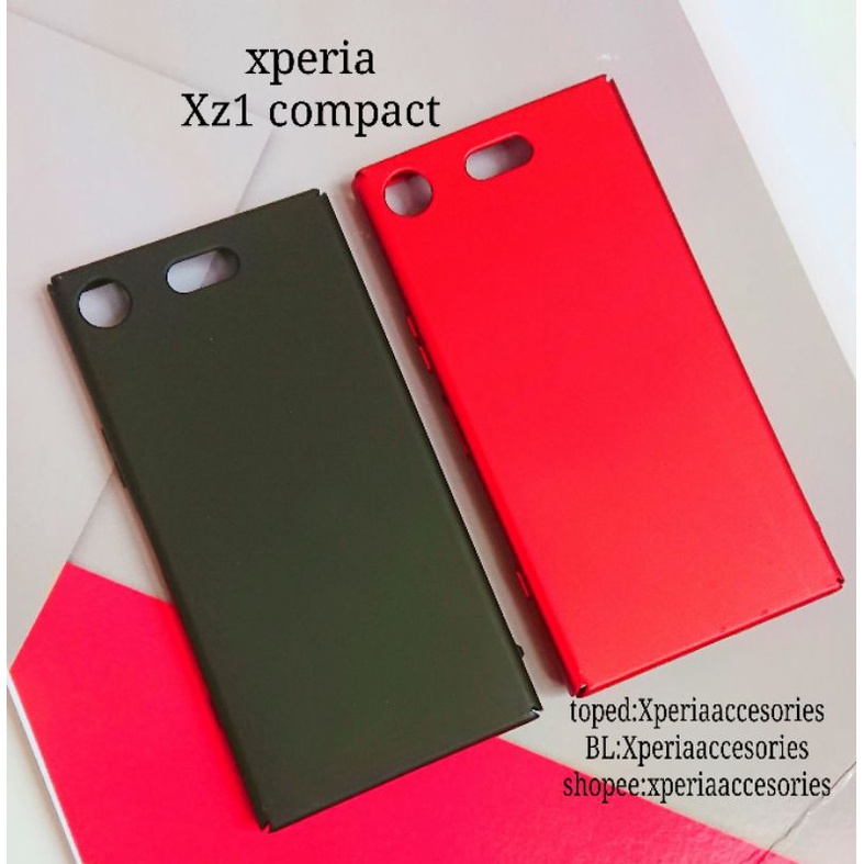 Hardcase hard case matte sony xperia Xz1 compact mini