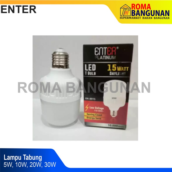 Enter Bohlam LED Capsule / LED Bulb Tabung Lampu Kapsul 5 W 5W 5 Watt - 5 Watt