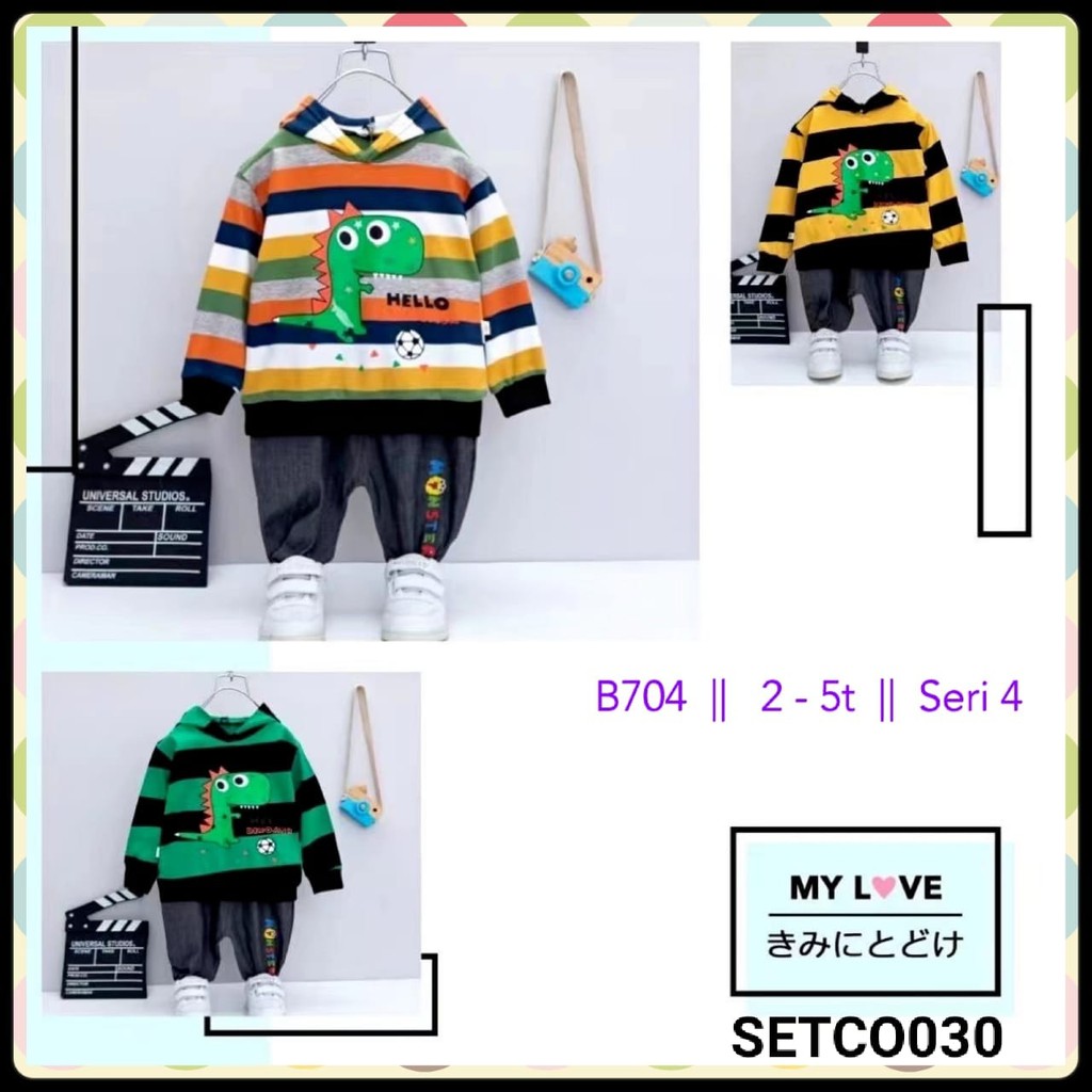 SETELAN BAJU ANAK IMPORT B1030