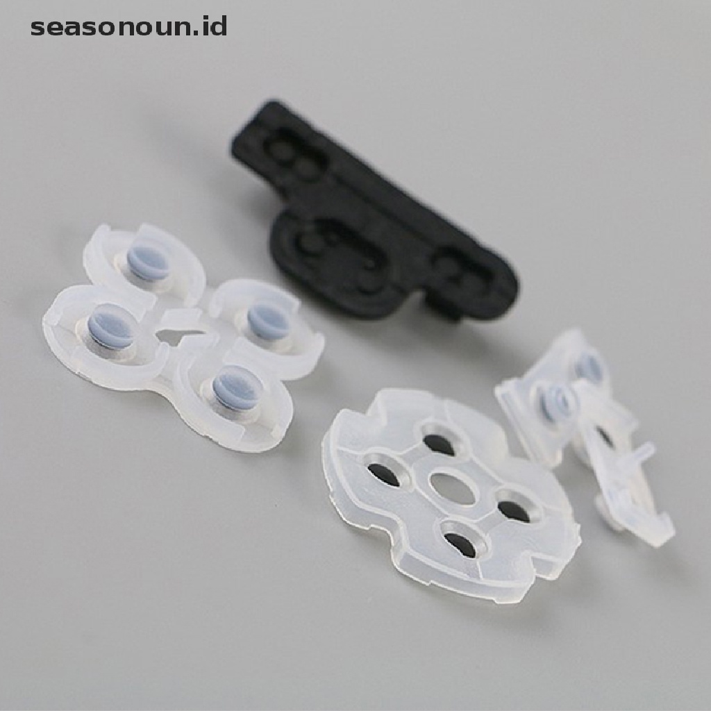 5pcs / lot Bantalan Karet Konduktif Tombol Kontak gasket Untuk Kontroler PS3